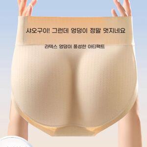 골반뽕팬티 골프속옷 골프보정속옷 여성용 버트 리프터 반바지 힙 인핸서