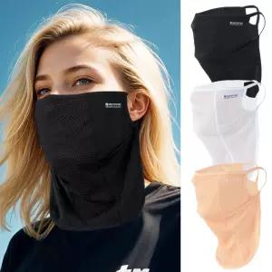 INCON 자외선차단 마스크 안면 전용 얼굴 햇빛가리개 UV차단 기능성 등산 골프 러닝 조깅 산책 여름용 쿨 마스크