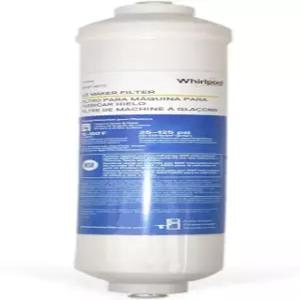 월풀 인라인 워터 필터 WHKF-IMTO /4 퀵 커넥트 핏 냉장고 제빙기 NSF/ANSI 42 을 받아 식수와 여과된 얼음의 염소 맛과 냄새를 줄여줍니다. 수명은 6개월입니다