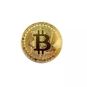 비트코인 기념주화 모형 장식 케이스포함 5개 세트 캡슐 외국동전 기념주화 가짜동전 화폐 케이스 코인
