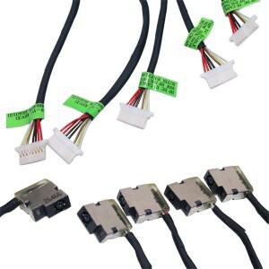 HP 파빌리온 노트북 DC 전원 잭 케이블 15-AB 시리즈 799749-T17