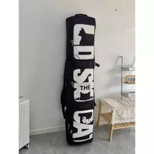 프리미엄 스노우보드 블랙 오렌지 항공 데크 가방 160cm