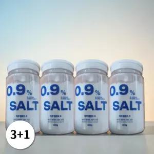 하루염분 0.9% 미네랄 고순도 소금 500g 4개