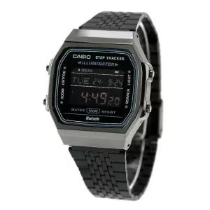 CASIO 빈티지 칩카시 블루투스 ABL-100WEGG 스마트폰연동 만보계 레트로 디지털시계