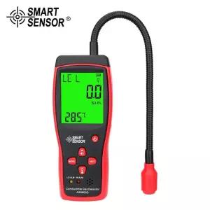 가스탐지기 누출 감지기 검지기 2024 휴대용 가스 0-10000PPM 소리 빛 경보 가연성 메탄