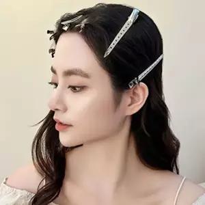 미용실 헤어 업스타일 고정 메탈 잔머리 집게핀(대) (HSJ-WFFR1H0)