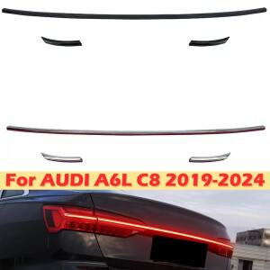 DinCh LED 다이나믹 플로우 미등 AUDI A6L A6 L C8 2019 2020 -2024 브레이크 라이트 리어 범퍼 테일 램프
