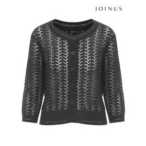 조이너스 크롭 라운드넥 니트 가디건-JU25SC5502651A 1292004