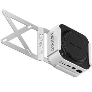 AODUKE 알루미늄 합금 맥 미니 M4 VESA 브래킷 도크 스탠드 프로 모니터 팔 연장 플레이트 75X75/100X100MM 홀 거리 BW MAX2와 호환 가능