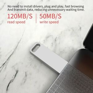 메탈 USB 플래시 드라이브 3.0 128GB 256GB 고속 미니 U 디스크 1TB 2TB 메모리 스틱