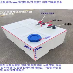 휴대용 침상 직사각형 등유기름통 내산알칼리수탱크 말통