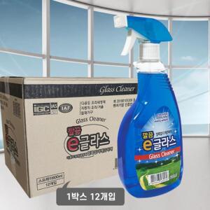 유리 세정 스프레이 600ml 12개 유리 발수코팅 가글액