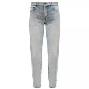 생로랑 SAINT LAURENT BOYFRIEND JEANS IN 80`S VINTAGE BLUE DENIM 644026 YD372 4503) 보이프랜드 진)