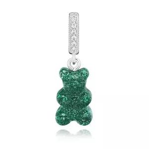 라프리마 크리스탈헤이즈 NOSTALGIA BEAR-GREEN HAZE-PAVE CONNECTOR SILVER 여성 참