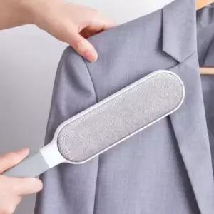 먼지제거기 브러쉬 그레이 33x8cm 먼지제거 개털청소