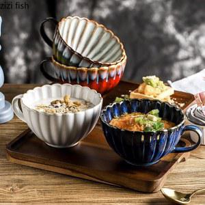 가마 변경 세라믹 머그잔 커피 컵 사무실 아침 식사 귀리 요구르트 대용량 워터 가정 용품