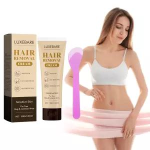 럭스베어 제모 크림 얼굴 바디 비키니 부위용 민감성 피부 무향 여성 남성용 제모제 100g 1