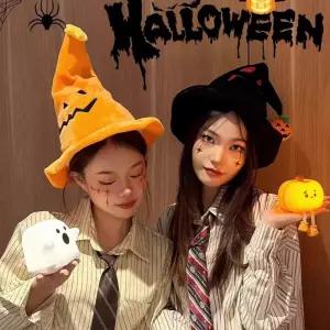 할로윈 모자 움직이는 코스프레 호박 파티 마법사 음악이나오는 할로윈데