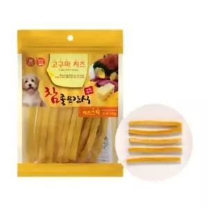 (5개묶음)[참좋은간식] 고구마치즈 치즈스틱 120g