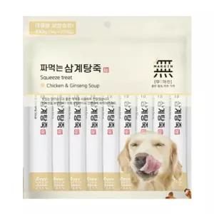 무마진 강아지 짜먹는 삼계탕죽 14g 35p