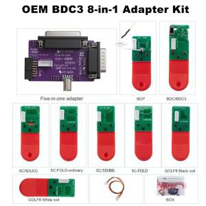 BMW 호환 C3 BCP 및 VAG 5C 5D용 범용 8-in-1 클립 어댑터 키트 KEYDIY KD X4 KD-MAX VVDI Key Tool PlusVV