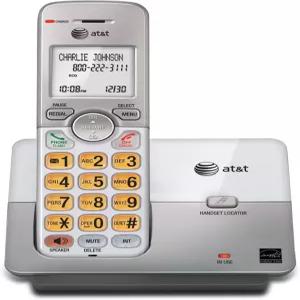 ATT EL503 DECT 60 무선 전화기 풀 듀플렉스 스피커폰 초대형 백라이트 디스플레이 및 조명 키패드 발신자
