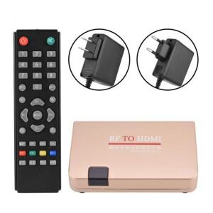 아날로그 TV 수신기 스마트 변환기 디지털 프로그램 선택기 RF - HDMI 호환 전체 시스템 HDTV