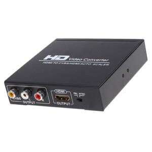 HDMI-AV HDTV 컨버터  컴포지트 비디오  스플리터 모니터 TV 프로젝터  4K HDMI 호환  1080P  60hz  CVBS