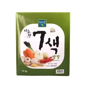(무)미소찬지함7색쌈장 14kgX1개