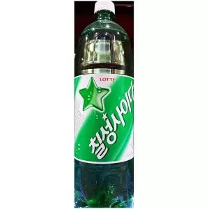 롯데칠성 칠성 사이다 1.5L X 12개 탕비실 탄산음료