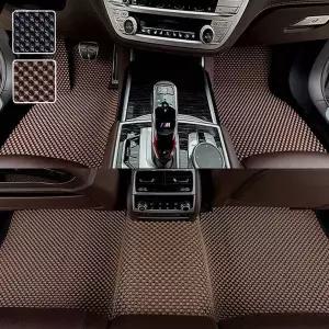 니로 가솔린 하이브리드 전용 3D 엠보싱 차세대 고무매트 1열2열