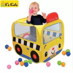케이스키즈 스쿨버스 볼풀 볼텐트 KA10658