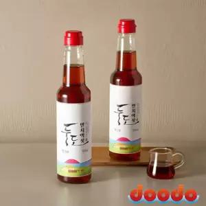 두도 멸치액젓 580ml 2개 프리미엄 3년숙성 원액 명절 단체 선물 세트 추천
