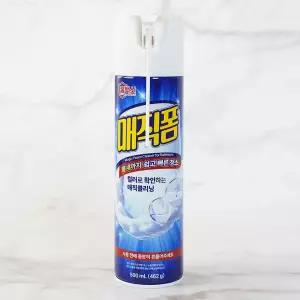 애경 퀵크린 매직폼 맥스블루 욕실청소용 560g