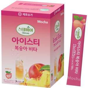 스테비아 아이스티 복숭아 100T 스테비아아이스티 커피케이케이 커피