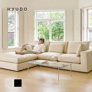 [5월 단독 ] 휴도 구름의 동백 2900 모듈형 4인용 가죽 소파 (쿠션포함)