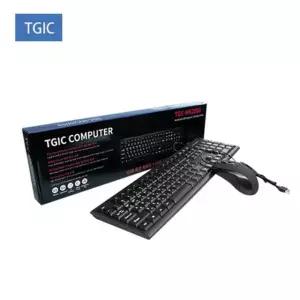 유선 키보드 마우스 세트 TGC-MK2000 TGIC 오피스 유선 키보드 (WFGGVW9)