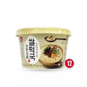 동원 진한사골 컵 쌀떡국 151g x12개