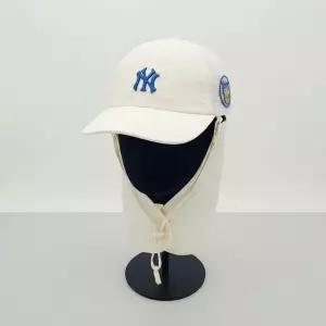 MLB 키즈 메가베어 프렌즈 넥플랩 메쉬 볼캡 뉴욕양키스 IVORY 7ACPC0263 50IVS