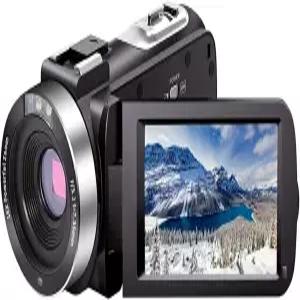 비디오 카메라 캠코더 풀 HD 1080P 30FPS 24.0 MP IR 야간 투시 브이로그 레코더 3.0 인치 IPS 화면 16X 줌
