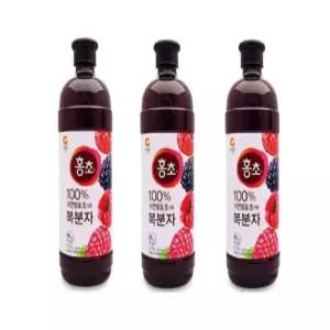 홍초 복분자 1.5L 3개
