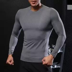 KKJN NT1106 남자긴팔상의요가복 남자트레이닝 남자상의 남성상의 (W3BB5F1)