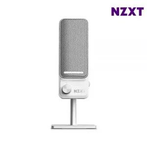 NZXT 방송용 스탠드 마이크 고음질 USB 유튜브 스트리밍 화이트 MNS