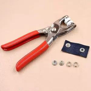 [룽스_63]DIY 다용도 가정용 티단추 똑딱이단추펜치 세트