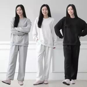 [룽스_63]상의+하의 세트 밴딩팬츠 빅사이즈 트레이닝복