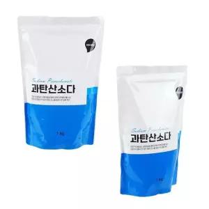 [룽스_63]빨래 청소 과탄산수소 표백제 세탁 리필 1kg