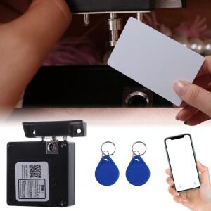 DIY 전자 스마트 호환 서랍 잠금 장치 IC 카드 티 안나는 숨겨진 RFID 편리하고 안전한 캐비닛 이중 도어