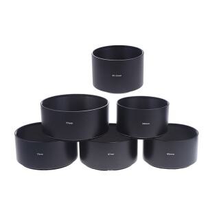 40.5mm 43mm 52mm 길이 금속 렌즈 후드 (카메라 범용 햇빛 가리개)