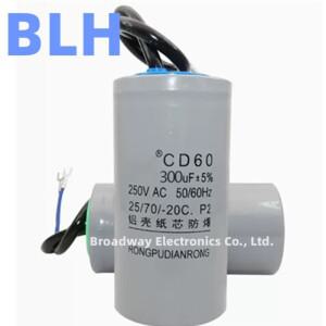 고출력 모터 시동 축전기 세차기 CD60 250V 300UF 3KW