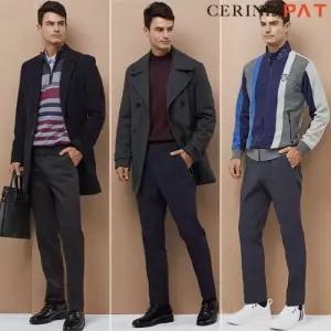 [CERINI by PAT]남성 워셔블 기모 본딩 팬츠 3종 세트 23w